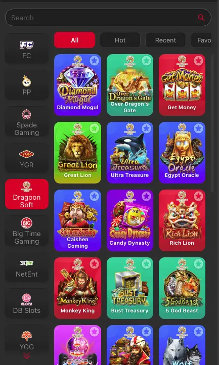 games and catogried in ac777